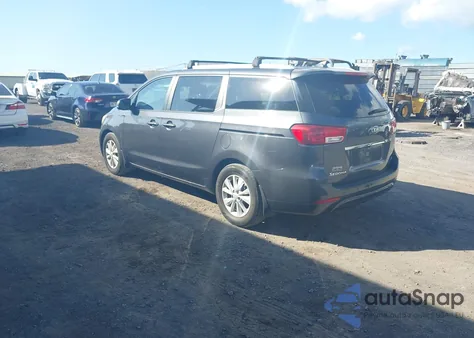 2016 Kia Sedona Lx из США, поврежденный, VIN KNDMB5C12G6215643